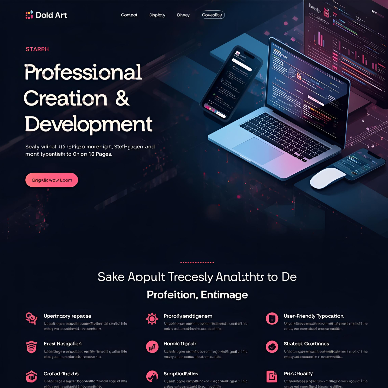 Professional Website Creation & Development (Up to 10 Pages)